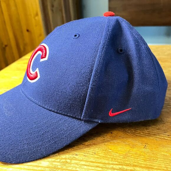 Nike Chicago Cubs Hat Adjustable Strap Back MLB Baseball Cap - Picture 3 of 8